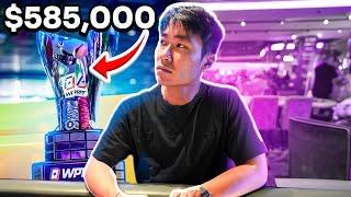 CHASING WPT GLORY With $585,000 For FIRST! | Rampage Poker Vlog