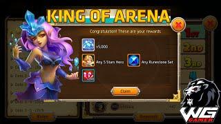 Heroes Legend - Campeonato King Of Arena (Top Arena Rewards) " Fui Campeão "