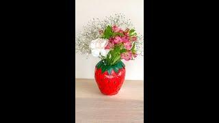Easy Home Pottery DIY: Strawberry Planter 