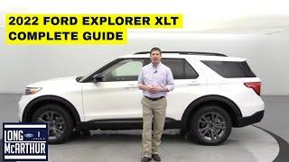 2022 FORD EXPLORER XLT COMPLETE GUIDE