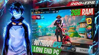 Bluestacks 4 Lite - Best Emulator For Free Fire Low End PC | 2025 New Emulator For PC | Free Player