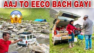 557 / Glacier के पास की कैंपिंग  near Rohtang.
