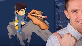 How to Create 3D NFT Game Art for SALE / VoxEdit NFT Tutorial / NFT Voxel Art in Sandbox Creator