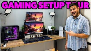 My 2025 Gaming & Editing Desk Setup Tour 