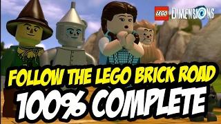 LEGO DIMENSIONS - Follow The Lego Brick Road - 100% COMPLETE WALKTHROUGH