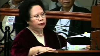 Sen. Miriam berates Private Prosecutor Atty. Arthur Lim