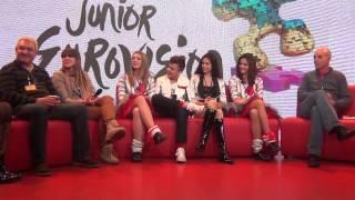 JESC 2013 Barbara Popovic (Macedonia) press-conference