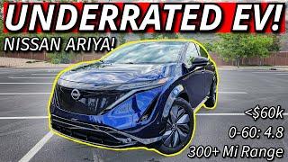 2024 NISSAN ARIYA is an UNDERRATED FUTURISTIC ELECTRIC CROSSOVER and the BEST NISSAN I've REVIEWED!