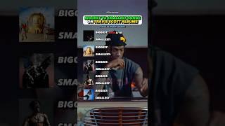 Travis Scotts BIGGEST vs SMALLEST Songs
