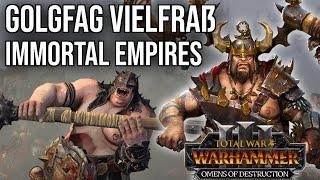 GOLGFAG Vielfraß in Immortal Empires | Omens of Destruction Vorschau | Total War: Warhammer 3