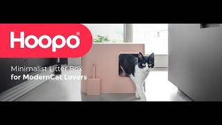 Hoopo® Dome Cat Litter Box | Super Easy Cleaning