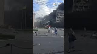 Одна из ракет РФ в Виннице упала рядом с новым роддомом