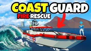 Boat Fire Rescue Mission | Stormworks Coast Guard