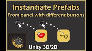 Unity instantiate prefabs