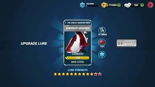 Upgrading to max level lure (fishing clash)