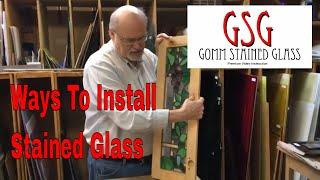 Stained Glass Fundamentals – How To Hang Stained Glass V328