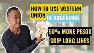 2024 Western Union How-To Guide for Argentina | 50% more cash | Skip long lines | Free Amazon card