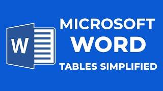 Microsoft Word Table Tutorial- Learn Everything