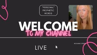 Roxanne Speed~Real time “PERSONAL” Prophetic Words
