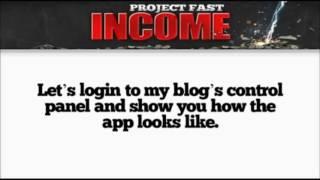 WP Affiliate Plugin - Project Fast Income