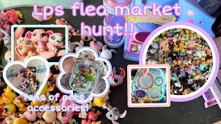 *HUGE* Lps flea market hunt | + haul | found 100s of pets, accessories, nibs, & more!￼