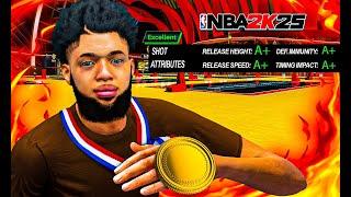 YOU HAVE TO USE THIS JUMPSHOT NOW IN NBA 2K25!! BEST JUMPSHOT FOR LOCKS AND CENTERS IN NBA 2K25!!