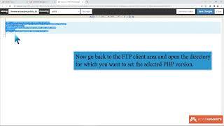 How to Set the PHP Version per Folder with HostNamaste