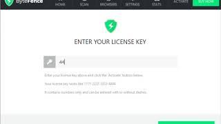 ByteFence free license key 2018 latest!!!