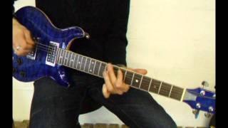 Jack and Danny Brothers JD-DC200Q Electric Guitar Demo -- Quilted Maple Blue Finish