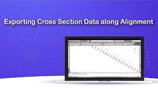 Exporting Cross Section Data along Alignment