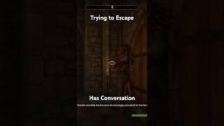 Amusei Conversates with Toutius Sextius While Trying to Escape Skingrad -- Oblivion Remake