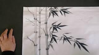 9-10国画竹子教学-布局及要点解说/Bamboo-Layout‖Chinese Painting (2021)