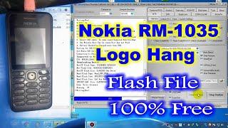 Nokia RM 1035  Logo Hang On Off Solution Flash File By Miracle Crack 2.82 100% Ok