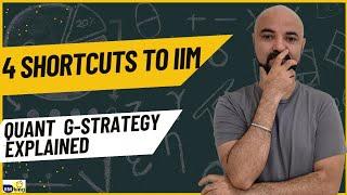 4 Shortcuts = IIM Call! CAT Quant G Strategy | How to use G Strategy Books