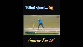 Blind Shot by Gaurav Raj(KGR) Bhagalpur ka sher #ekcharicricketleague #kgr #blindshot