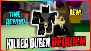 Killer Queen Requiem Showcase in Jojo Blox! ► ROBLOX