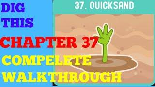 DIG THIS (DIG IT) LEVEL 37 [QUICKSAND] SOLUTION OR WALKTHROUGH