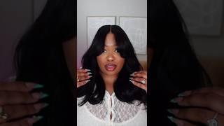 Easy Curtain Bang and Soft Blowout Curls  Jessie's Wig