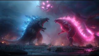 Godzilla x Pinkzilla Rift Against  Cthulhu( godzilla vs cthulhu)