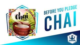 Before You Pledge Chai (Steeped Games) | Review by Ali Plays a Lot