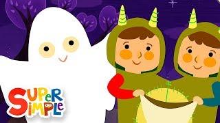 Knock Knock, Trick Or Treat? | Halloween Song | Super Simple Songs