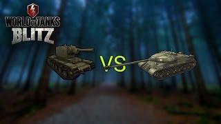 [WoT Blitz] КВ-2 VS ИС-3