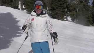 Harald Harb, How to Ski, Series 2, Lesson 5, Bending, flexing knees and legs