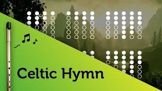 Celtic Hymn on Tin Whistle D + tabs tutorial