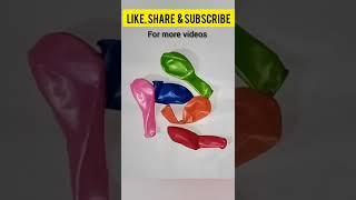 Balloon crafts|Creative ideas| #ballooncrafts, #shorts