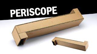 How To Make A Simple Periscope Using Cardboard and Mirrors | School project