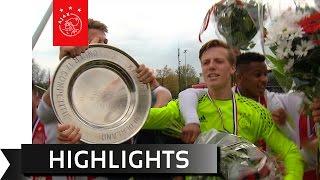 Highlights kampioenswedstrijd Ajax O17 - Vitesse O17