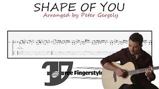 [FREE TABS] Shape Of You - Ed Sheeran by Peter Gergely