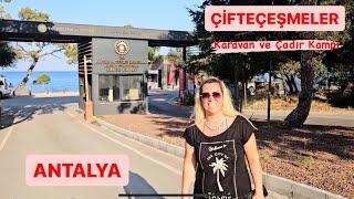 ANTALYA’DA KARAVAN VE ÇADIR KAMPI BELDİBİ ÇİFTEÇEŞMELER ÜCRETSİZ AİLE PLAJI #karavan #kamp #antalya