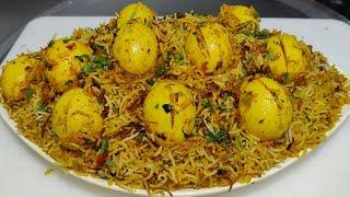 रेस्टोरेंट स्टाइल अंडा बिरयानी | Egg Biryani Restaurant Style | Anda Biryani Recipe | Chef Ashok